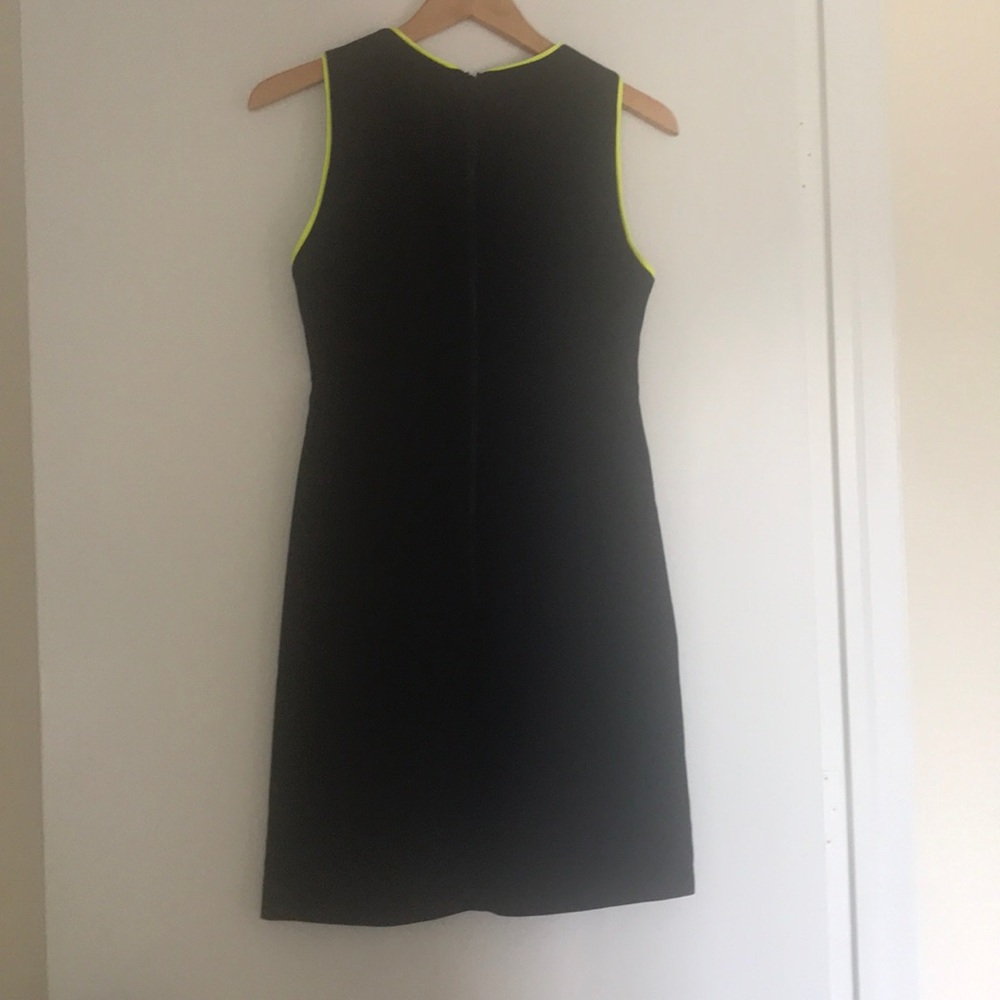 Black Alice & Olivia Dress w Neon Trim - Picture 7 of 7